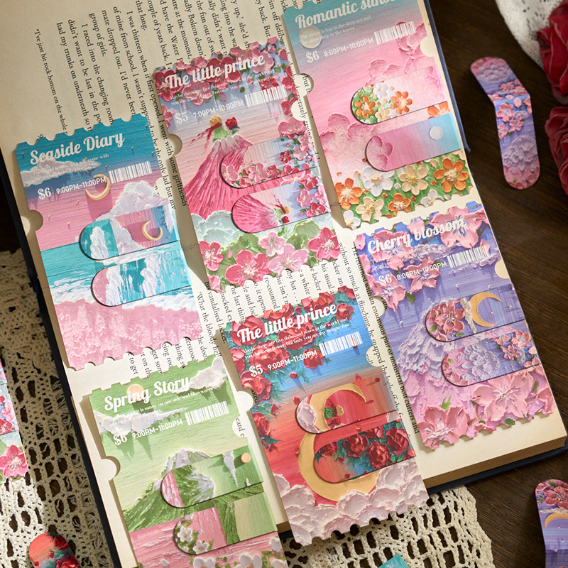 2 pcs Magnet Bookmarks Read de - مراجعة Bookmark Magnetic Clip وسعره