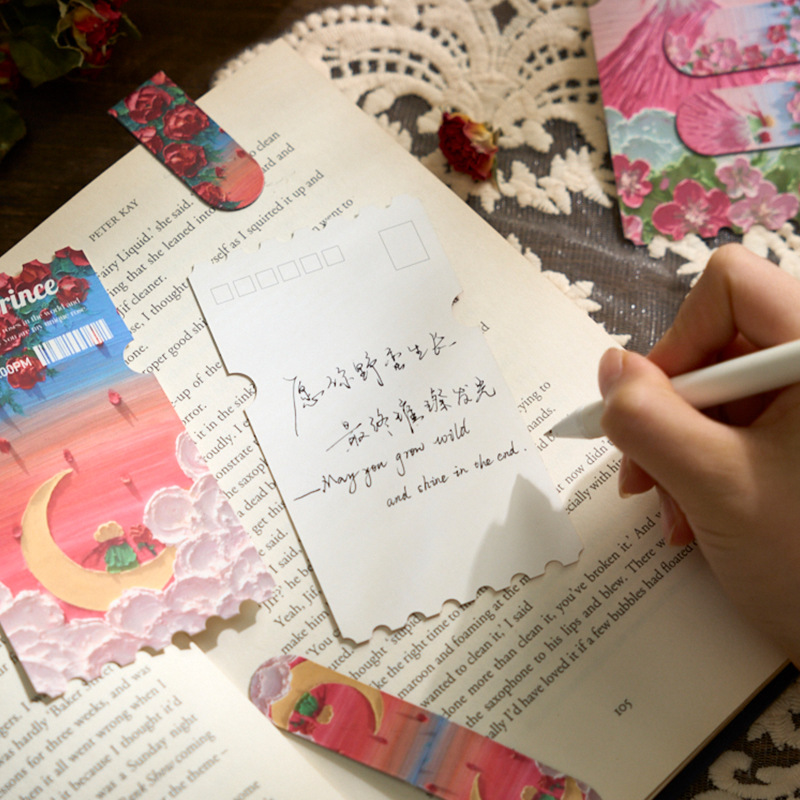 2 pcs Magnet Bookmarks Read de - مراجعة Bookmark Magnetic Clip وسعره