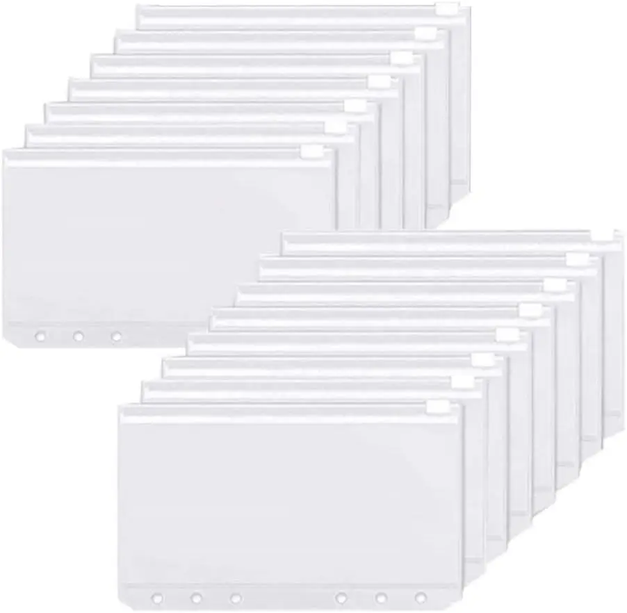 Binder Pockets A6 6-Hole Zippe - مراجعة Planner Weekly Budget وسعره