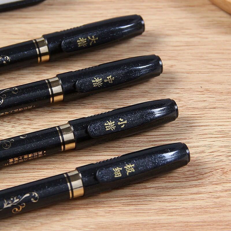 4PCS/SET Calligraphy Art Marke - مراجعة Stationery Office وسعره