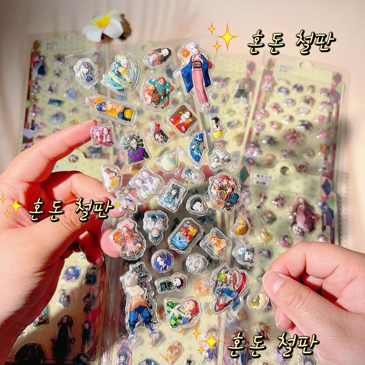 8Pcs Demon Slayer Agatsuma Zen - مراجعة Memo Pad Sticky وسعره