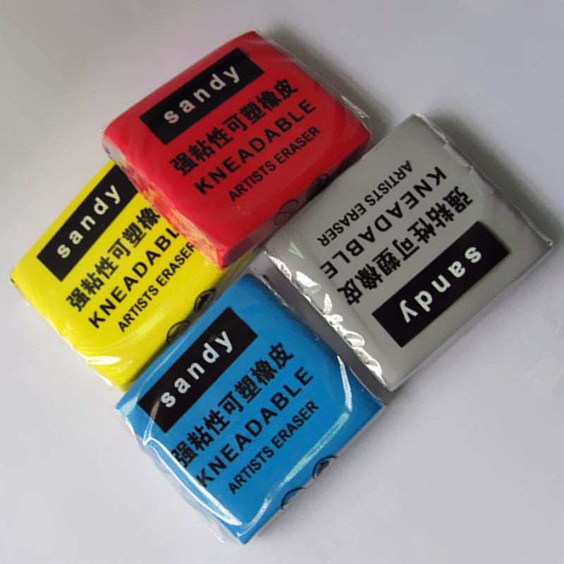 Kneadable Rubber Pastel Sketch - مراجعة Rubber Eraser Kneaded وسعره