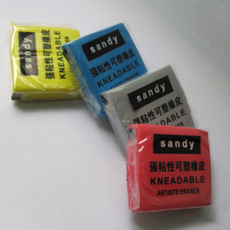 Kneadable Rubber Pastel Sketch - مراجعة Rubber Eraser Kneaded وسعره