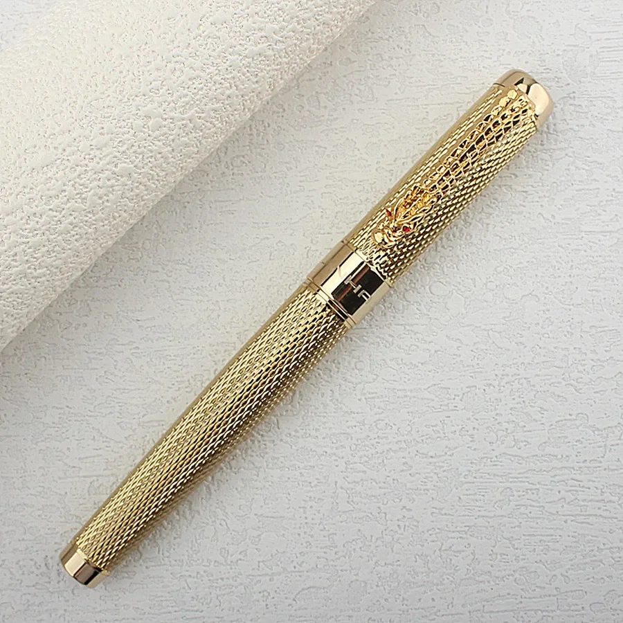 Jinhao 1200 Gold/Silver Metal  - مراجعة Stationery Supply Business وسعره