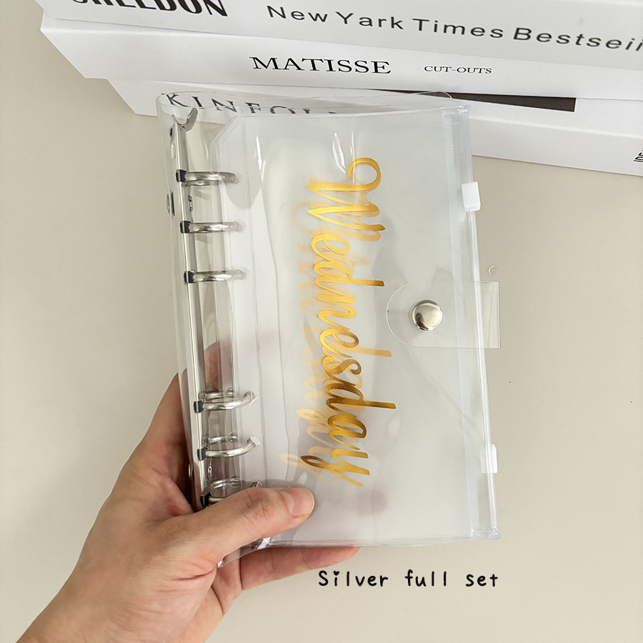 Sharkbang 1 Set A6 Macarone Bi - مراجعة Planner Weekly Budget وسعره