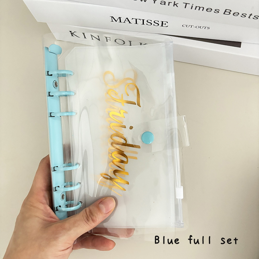 Sharkbang 1 Set A6 Macarone Bi - مراجعة Planner Weekly Budget وسعره