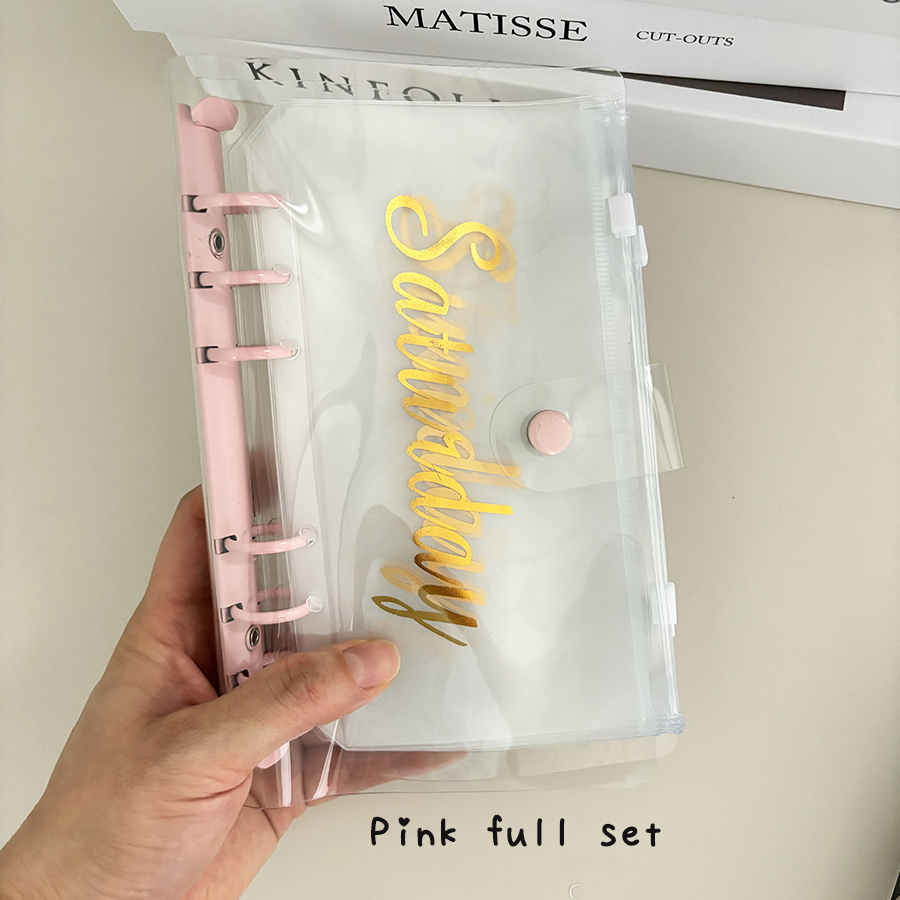 Sharkbang 1 Set A6 Macarone Bi - مراجعة Planner Weekly Budget وسعره
