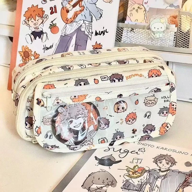 Anime Haikyuu!! Pain Pouch Kaw - مراجعة Stationery Office وسعره