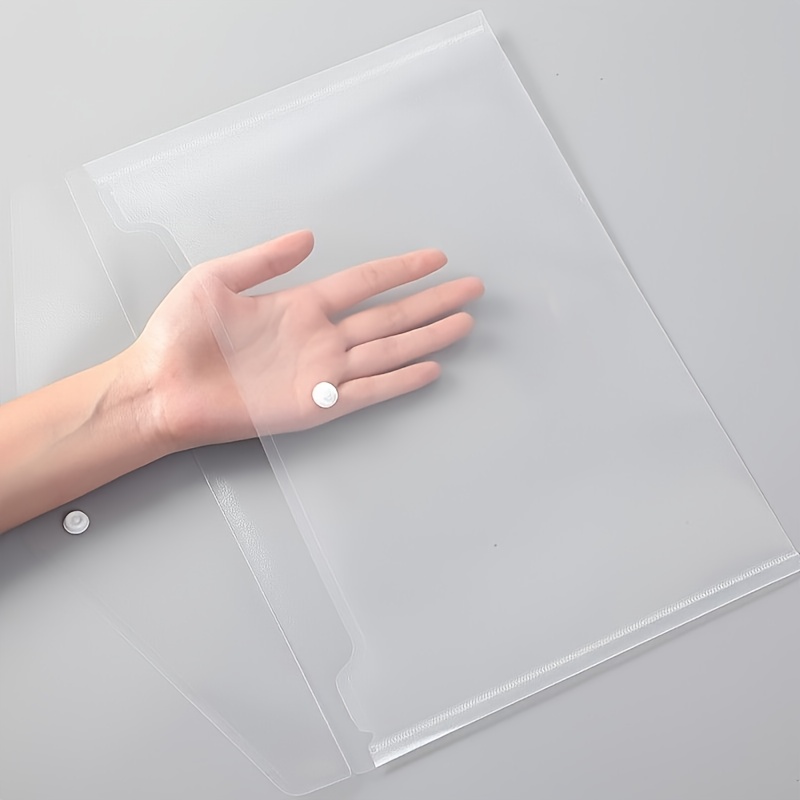 10pcs Transparent A4 Folders C - مراجعة Office Stationery And Supply وسعره