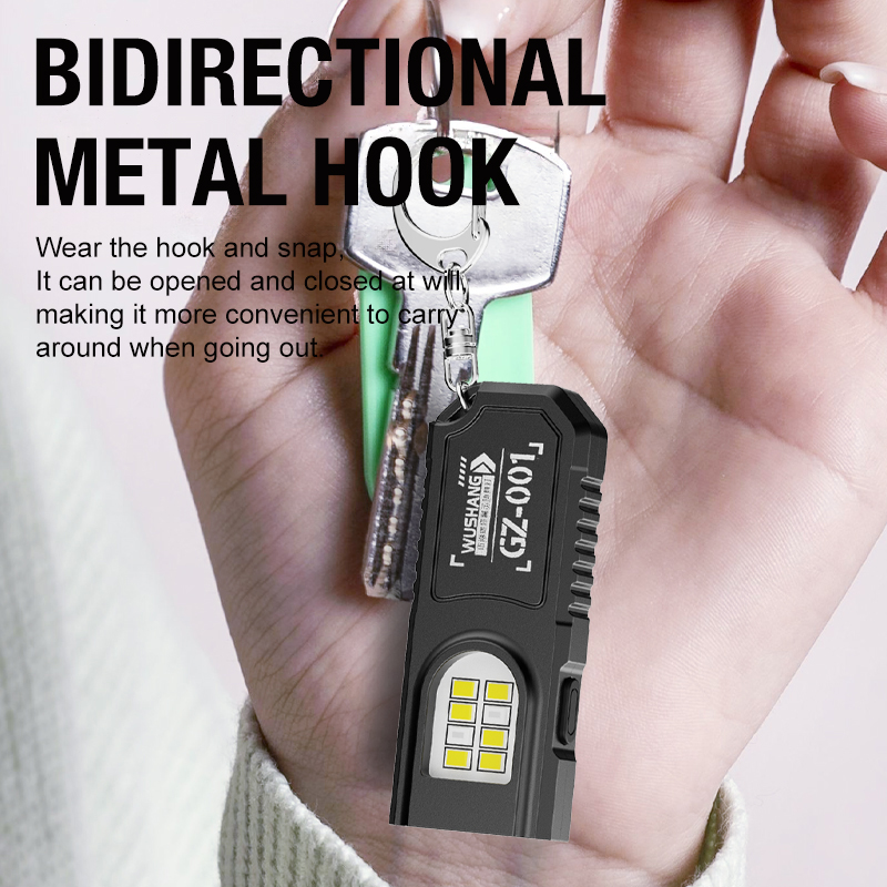 Portable Keychain LED COB Flas - مراجعة Stationery Supply وسعره