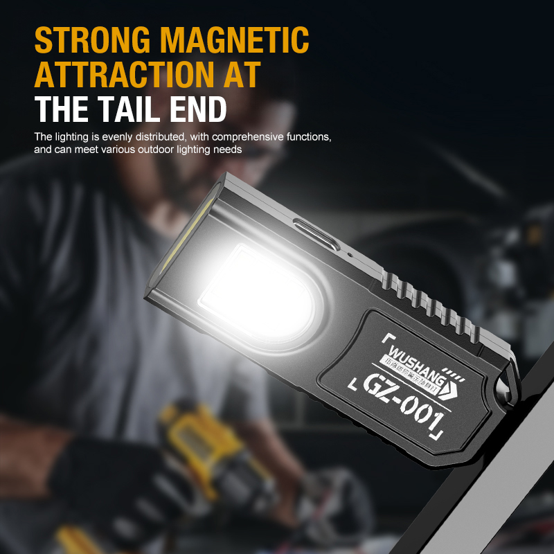 Portable Keychain LED COB Flas - مراجعة Stationery Supply وسعره