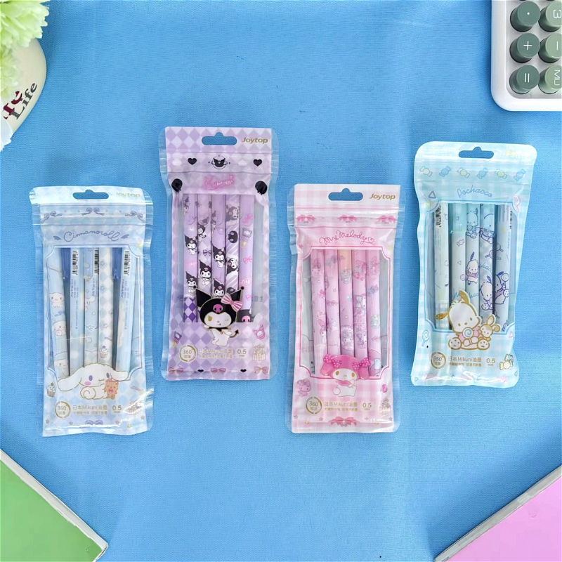 Five-piece Pen Set of Hello Ki - مراجعة Office Supply Office Stationery Items وسعره