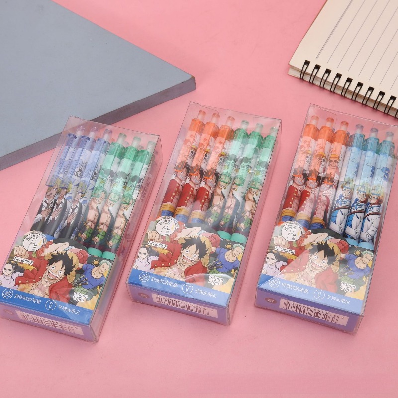 Anime One Piece Gel Pen Cute C - مراجعة Gel Ink Pen Set وسعره