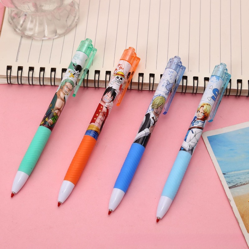 Anime One Piece Gel Pen Cute C - مراجعة Gel Ink Pen Set وسعره