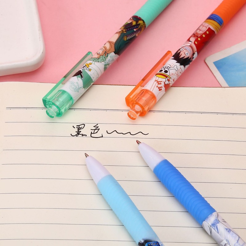 Anime One Piece Gel Pen Cute C - مراجعة Gel Ink Pen Set وسعره