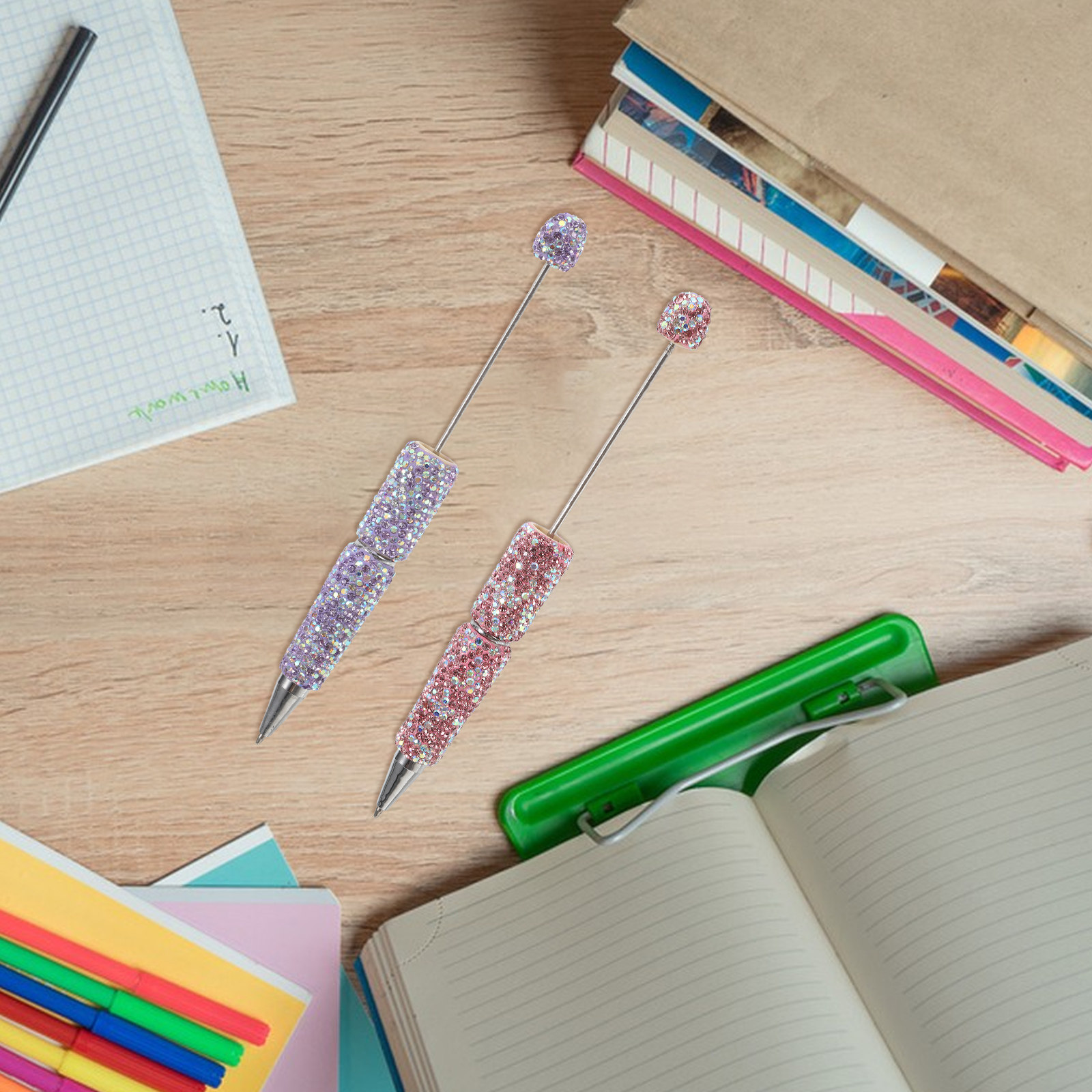 2Pcs Dazzling Crystal Rhinesto - مراجعة Ideal Stationery & Office Supply وسعره