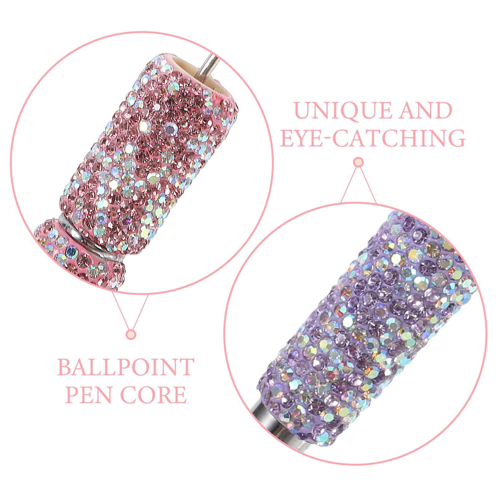 2Pcs Dazzling Crystal Rhinesto - مراجعة Ideal Stationery & Office Supply وسعره