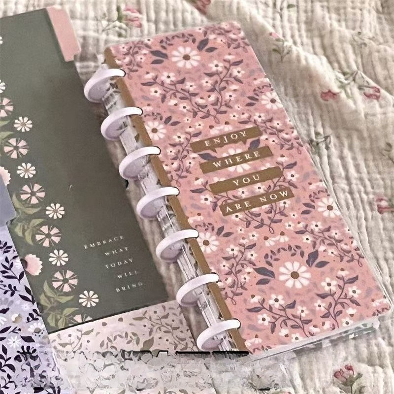 Slim Type Mushroom Hole Loose  - مراجعة Planner Weekly Budget وسعره