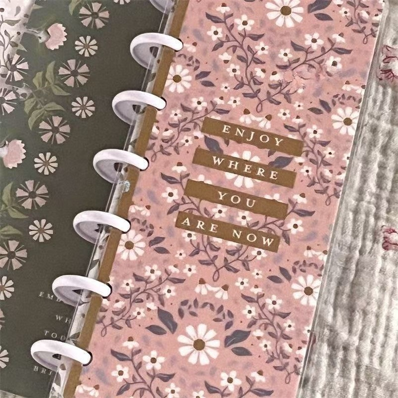 Slim Type Mushroom Hole Loose  - مراجعة Planner Weekly Budget وسعره