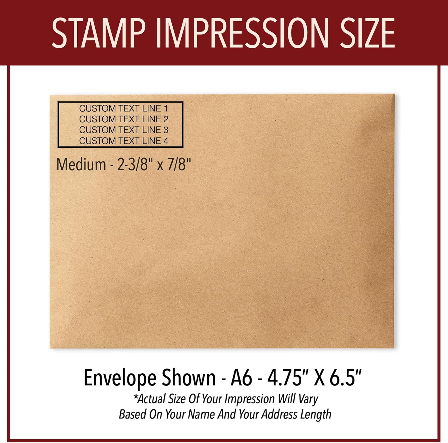Custom 4-Line Address Stamp, S - مراجعة Self Inking Stamp وسعره