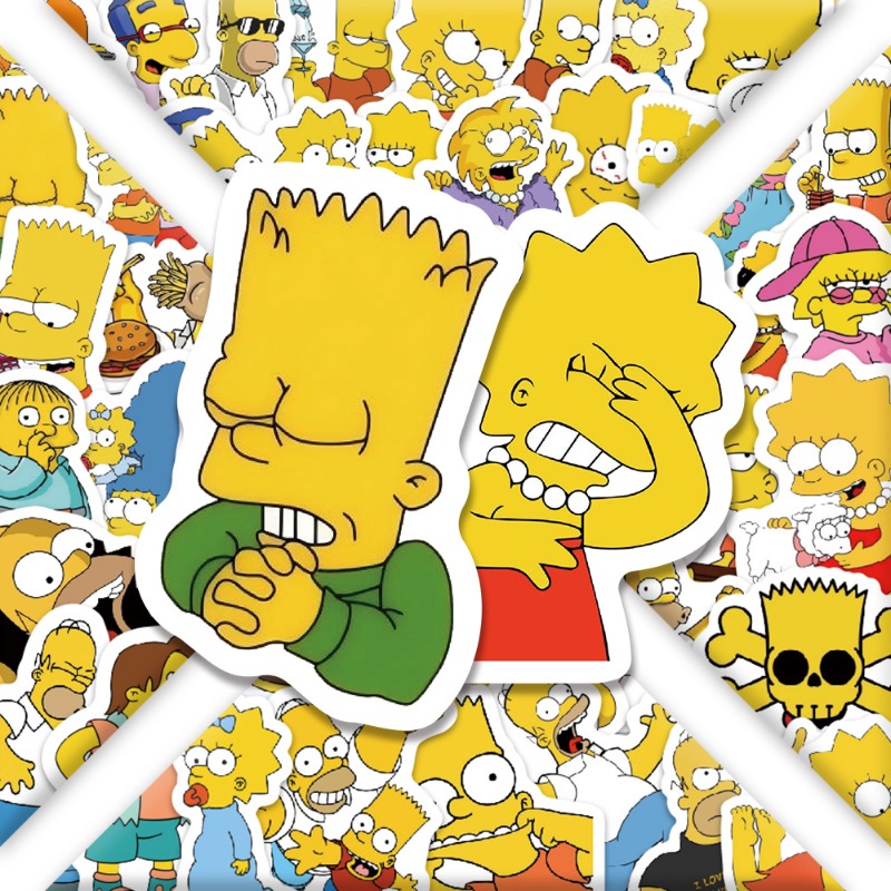 The Simpsons Homer Marge Bart  - مراجعة Memo Pad Sticky وسعره