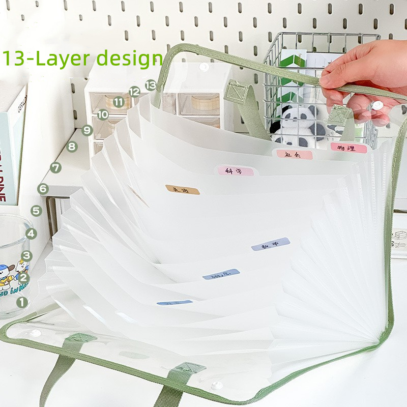 13-Layer A4 File Folder Storag - مراجعة Office Stationery And Supply وسعره