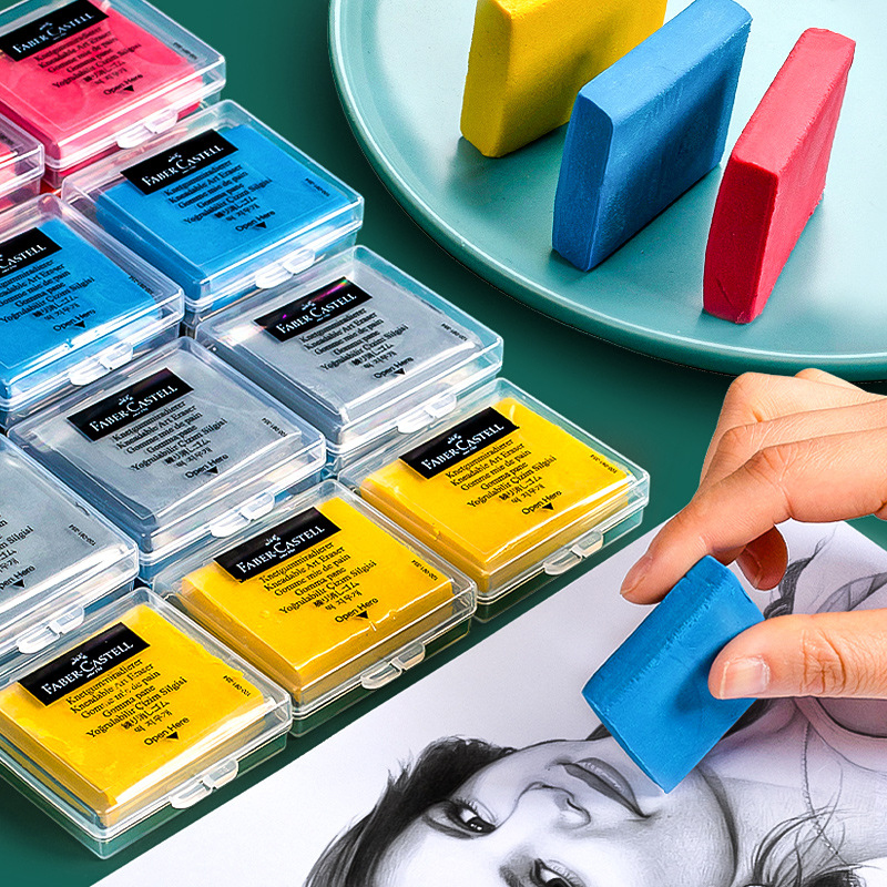 Faber-Castell Plasticity Rubbe - مراجعة Rubber Eraser Kneaded وسعره