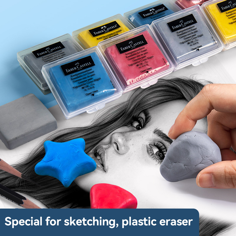 Faber-Castell Plasticity Rubbe - مراجعة Rubber Eraser Kneaded وسعره