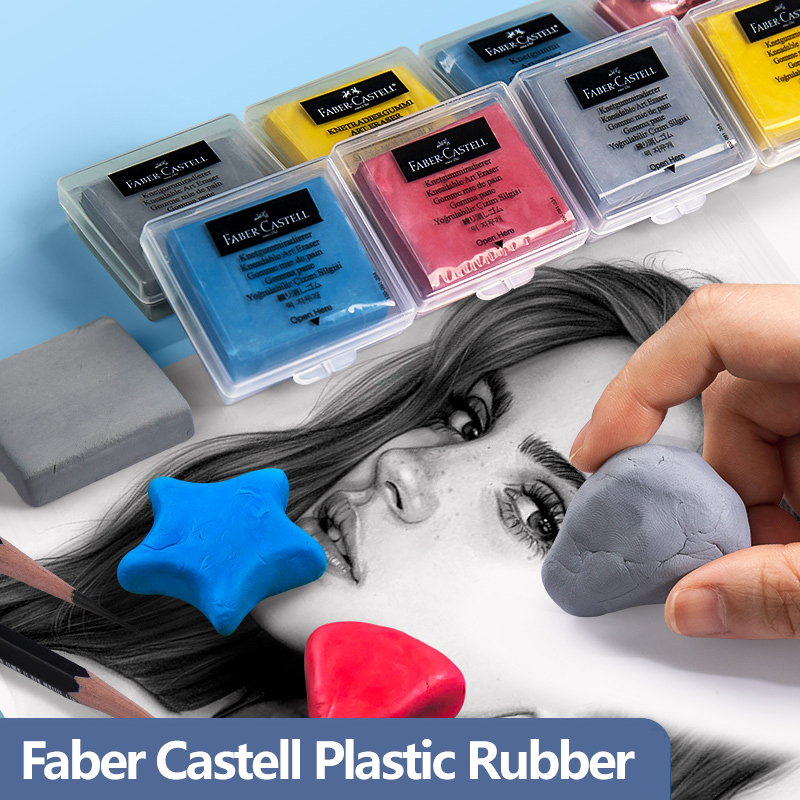 Faber-Castell Plasticity Rubbe - مراجعة Rubber Eraser Kneaded وسعره