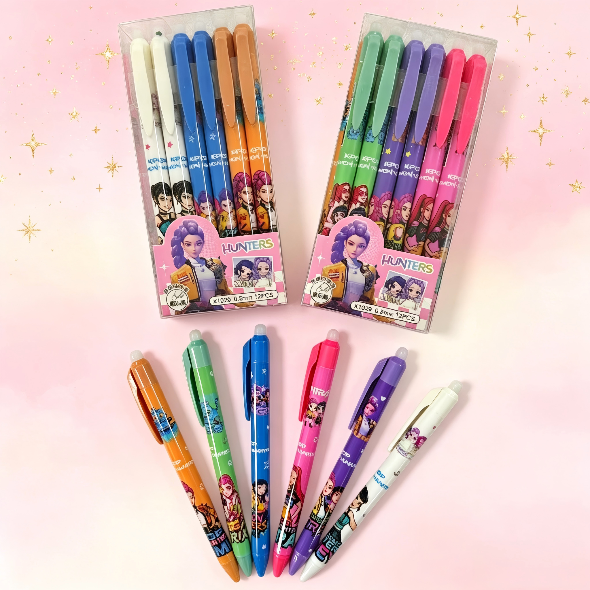 Cartoon Erasable Gel Pens Cute - مراجعة Office Stationery And Supply وسعره