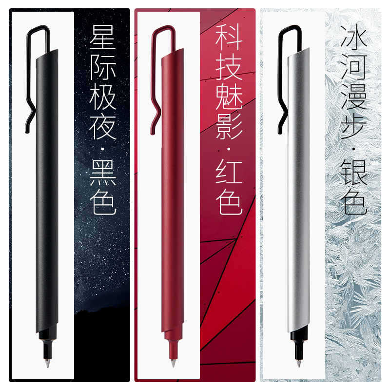 Kaco Metal Gel Pen 0.5MM Black - مراجعة Stationery Supply Business وسعره