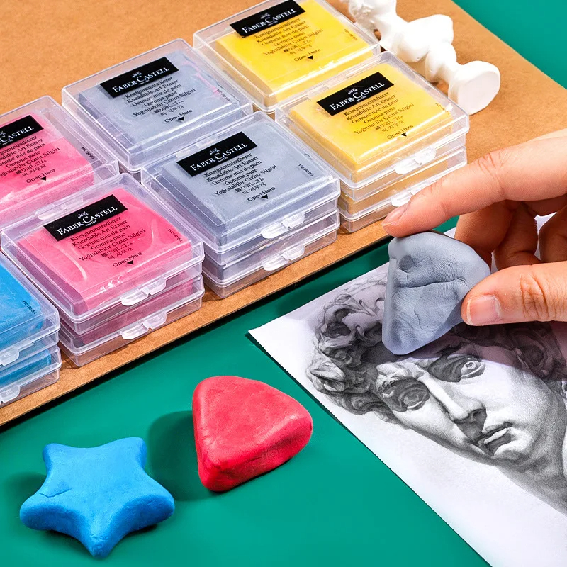 Faber-Castell 2pcs Drawing Art - مراجعة Rubber Eraser Kneaded وسعره