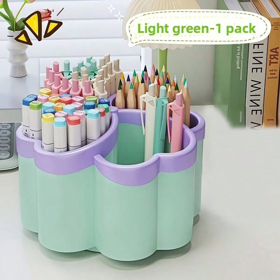 360° Rotating Desktop Organize - مراجعة Ideal Stationery & Office Supply وسعره