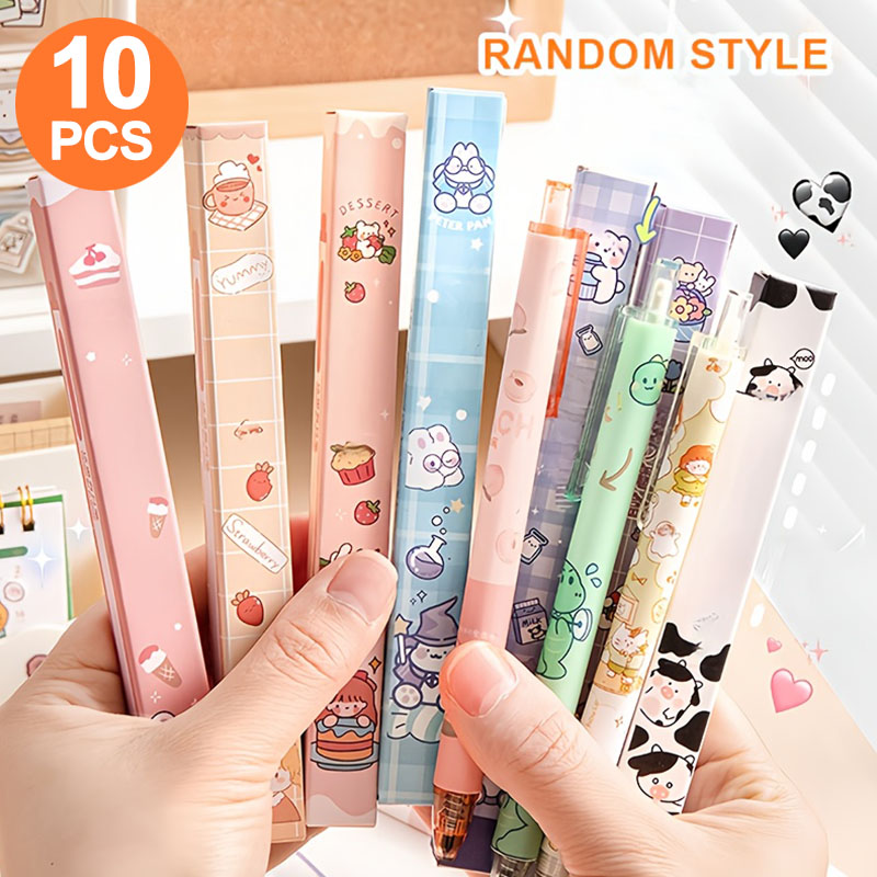 10 Single Gel Pens in a Blind  - مراجعة Stationery Supply Business وسعره