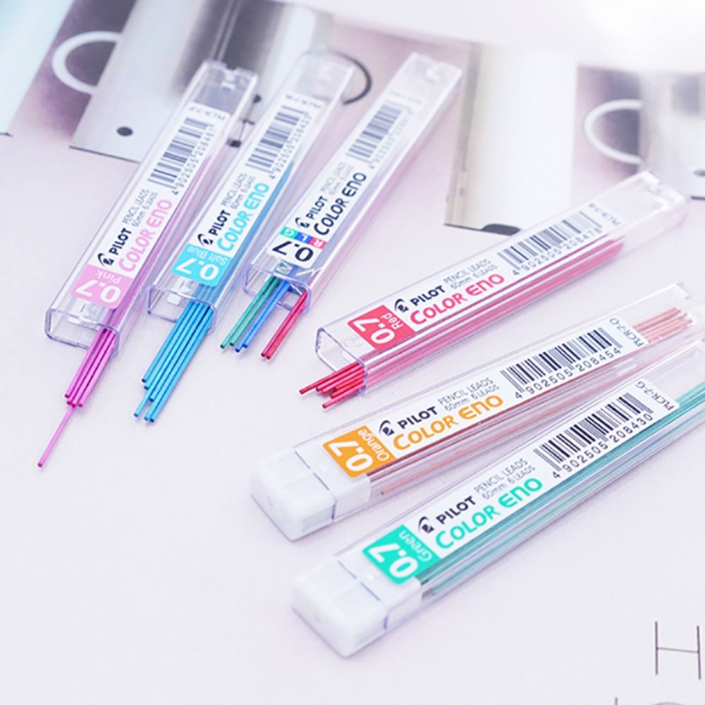 0.7mm 2B Multi-color Mechanica - مراجعة Mechanical Pencil Lead وسعره