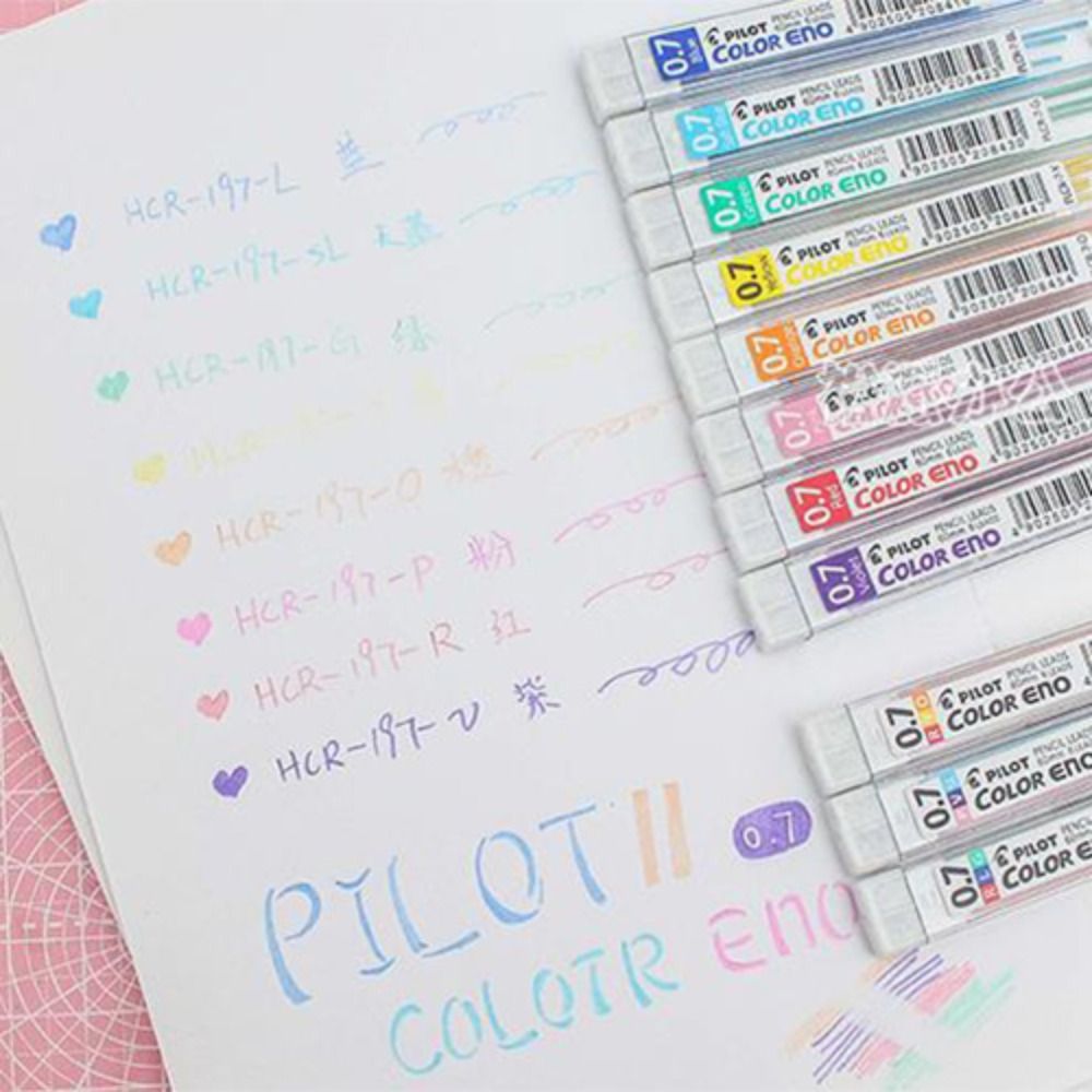 0.7mm 2B Multi-color Mechanica - مراجعة Mechanical Pencil Lead وسعره